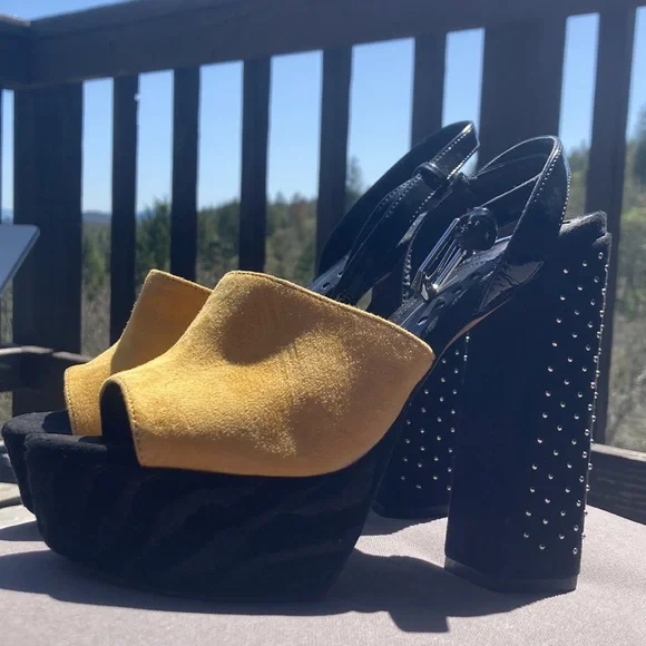 Dolce Viita Platform Heels 🔥 Size 7/12 - Picture 6 of 8